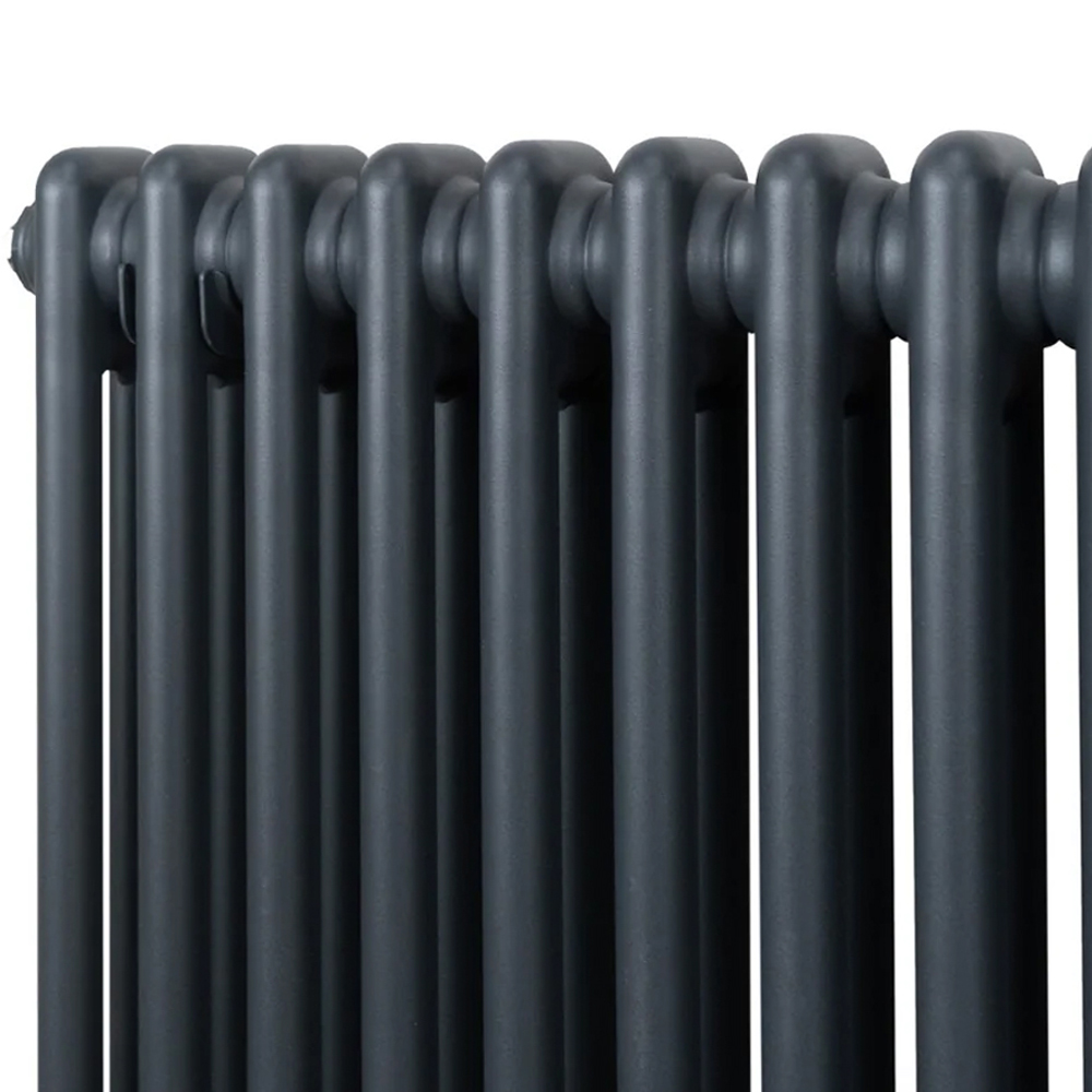 Monster Shop 3180 BTU Anthracite Grey Traditional 2 Column Radiator 1800 x 292mm Image 5