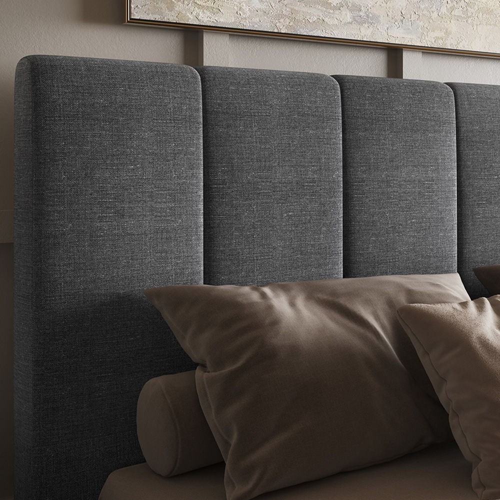 Flair Waltz Double Fabric Ottoman Bed Image 4