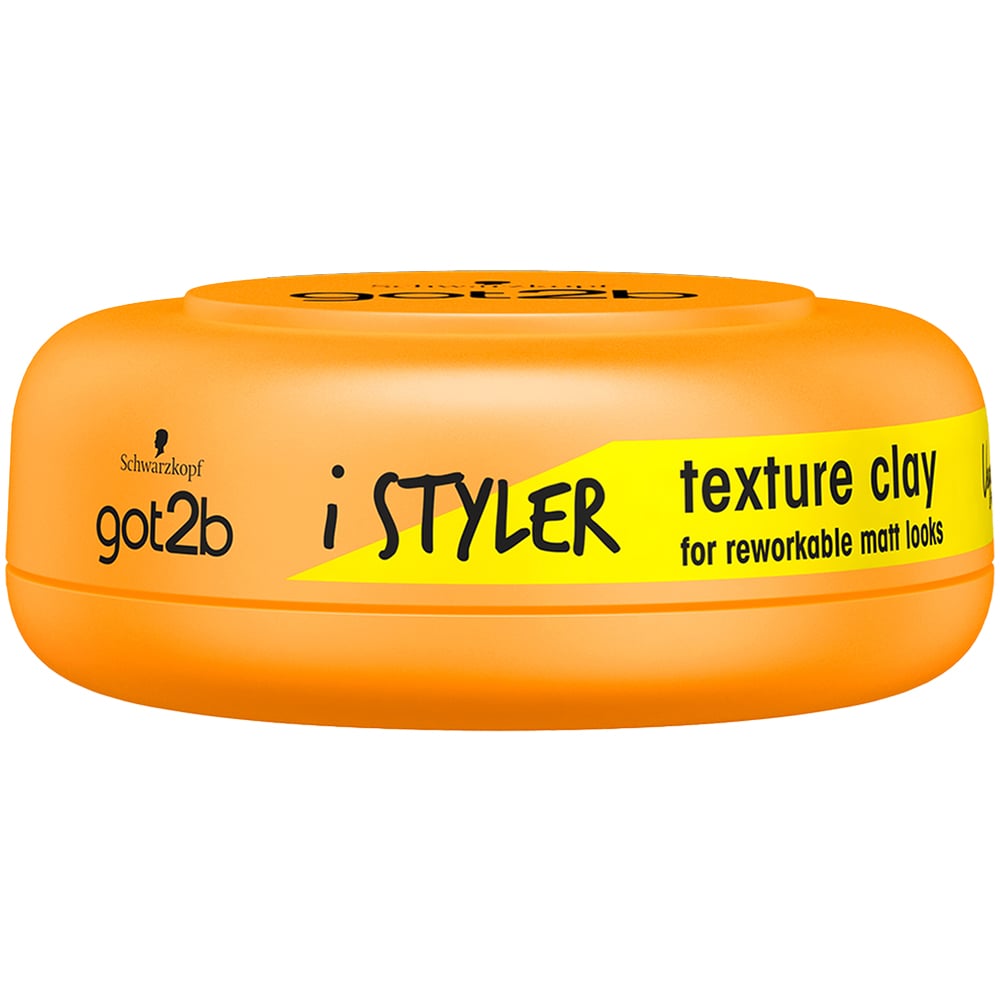 Schwarzkopf got2b iStylers Texture Clay Hair Wax 75ml Image 1