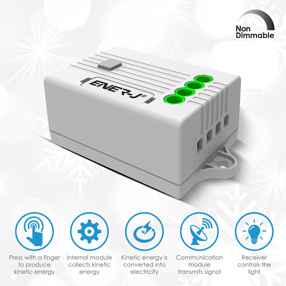 ENER-J PRO 2 Pack 500W RF Non Dimmable Dual Receiver Module Image 5