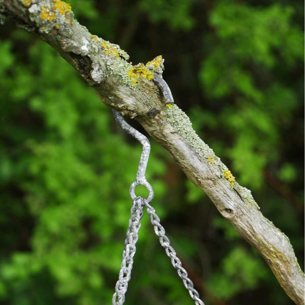 Marco Paul Cast Iron Hanging Bird Bath Image 3