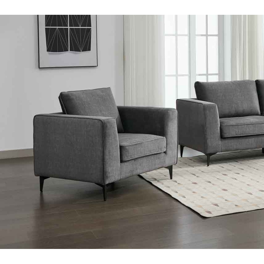 Brooklyn Graphite Grey Accent Chair Image 6