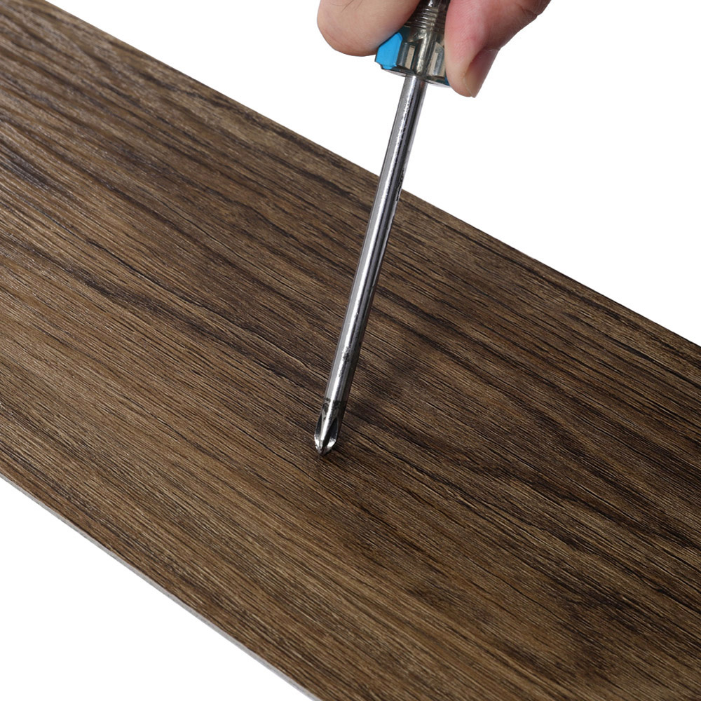 Living and Home PVC Wooden Plank Flooring 36 Pack Image 6