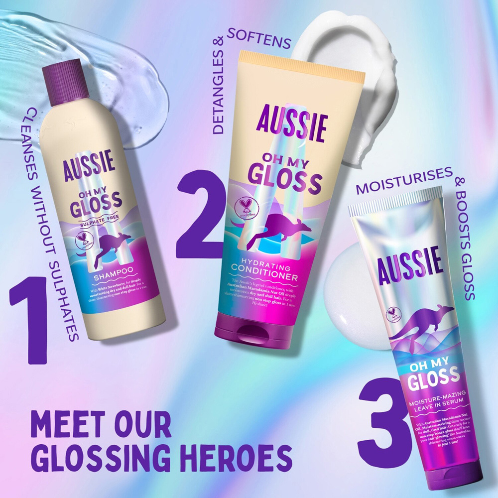 Aussie Oh My Gloss Shampoo Image 9