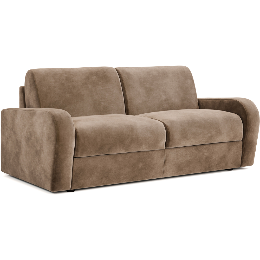 Jay-Be Deco 3 Seater Luxe Velvet Cedar Sofa Bed with e-Sprung Mattress Image 2