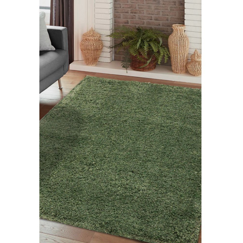 Homemaker Jazz Sage Shaggy Rug 160 x 230cm Image 4