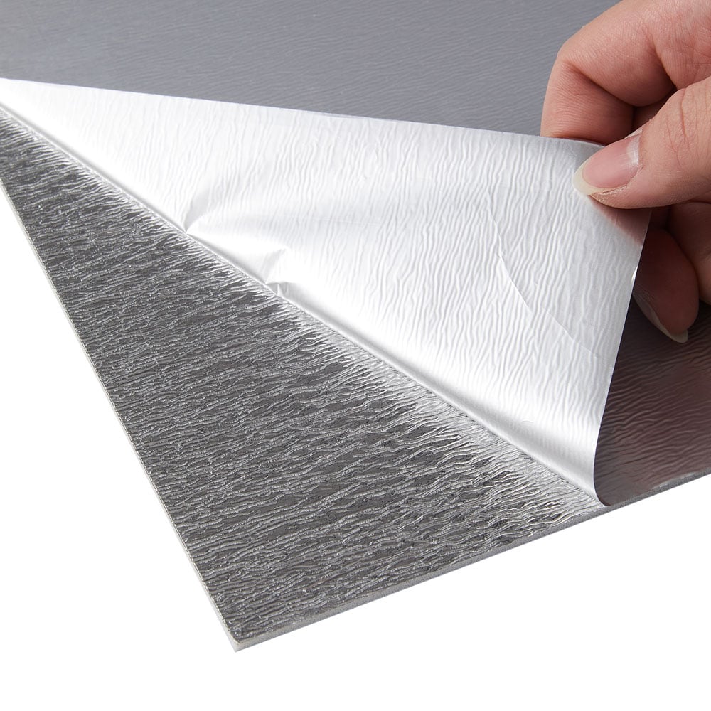 Living and Home Marble Patterned Calacatta White and Black PVC Self Adhesive Wall Sticker 10 Pack Image 7