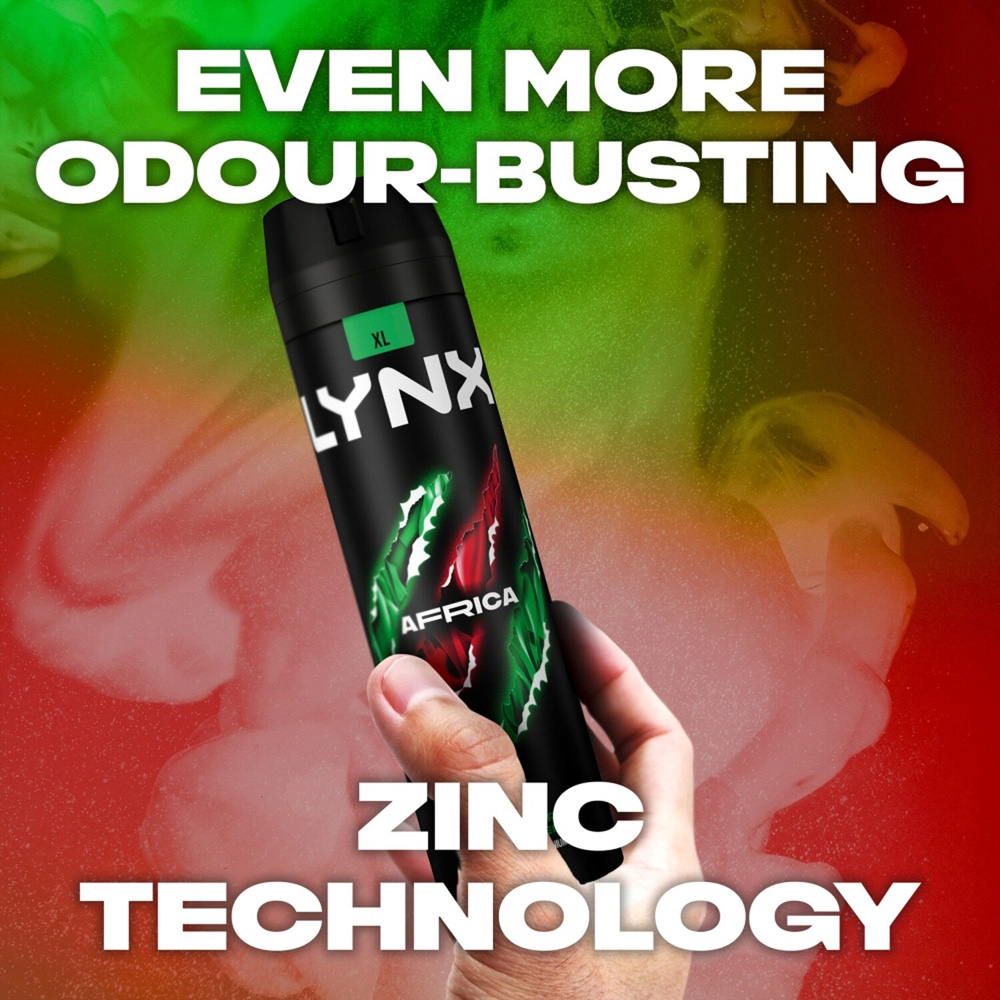 Lynx Deodorant Body Spray Africa Image 4