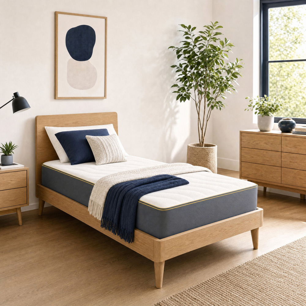 Visco Therapy Single Bliss Ortho Memory Foam Mattress with Deep Sleep Pillow Image 2