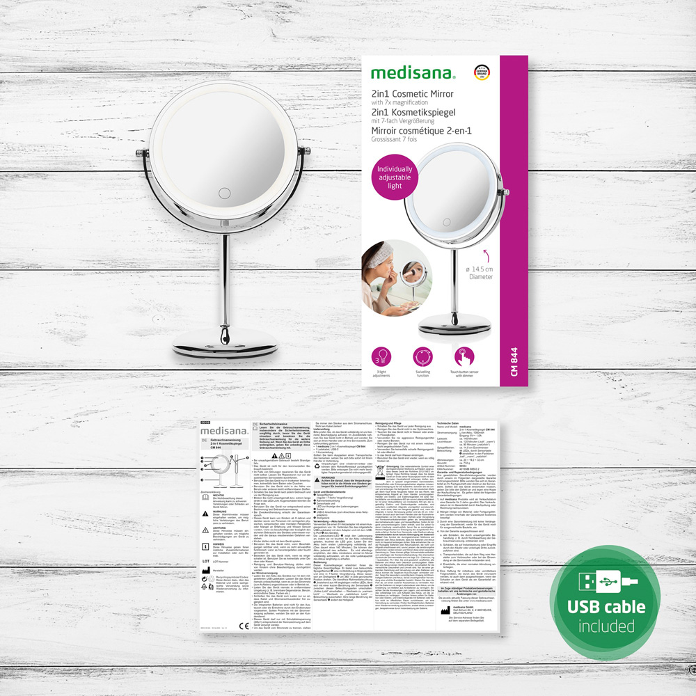 Medisana CM 844 Cosmetic Mirror Image 5