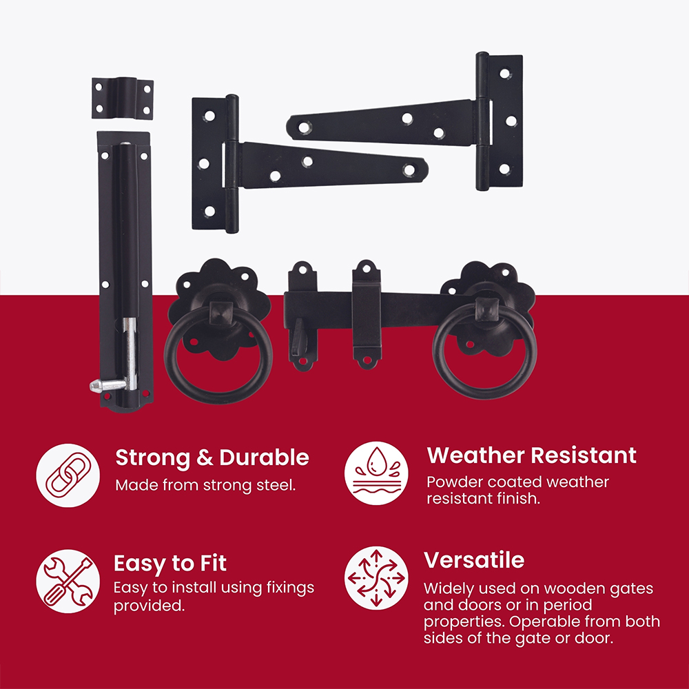 Select Comprehensive Gate Hardware Kit Image 6
