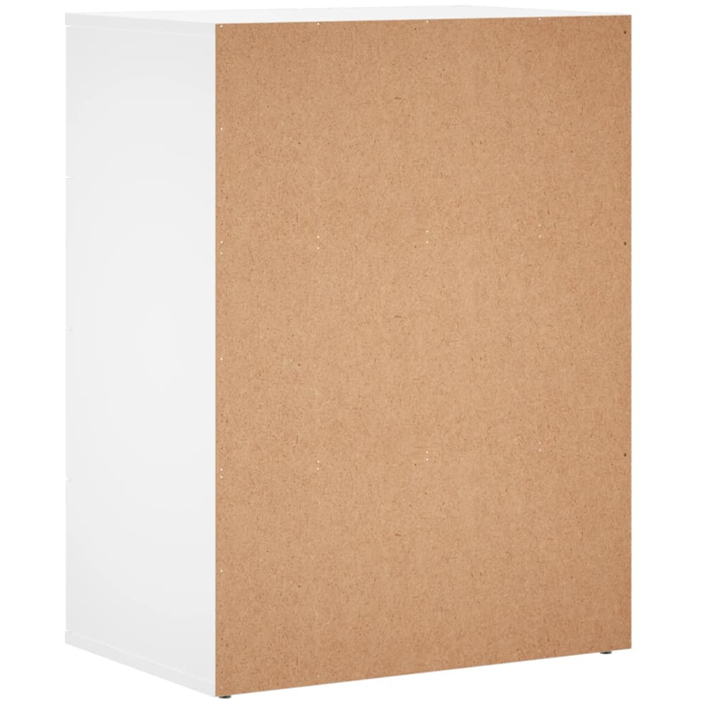 vidaXL 4 Drawer White Sideboard Image 7