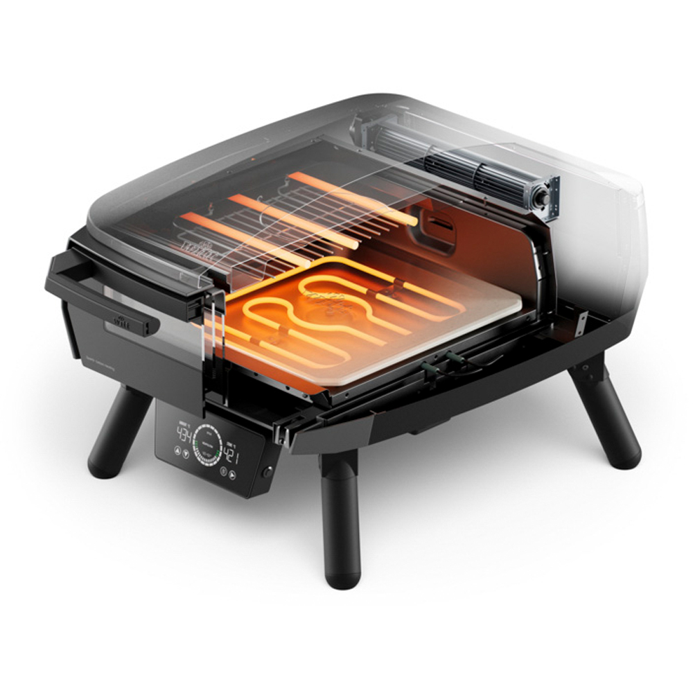 Witt eGnite Electric Black Pizza Oven Image 2