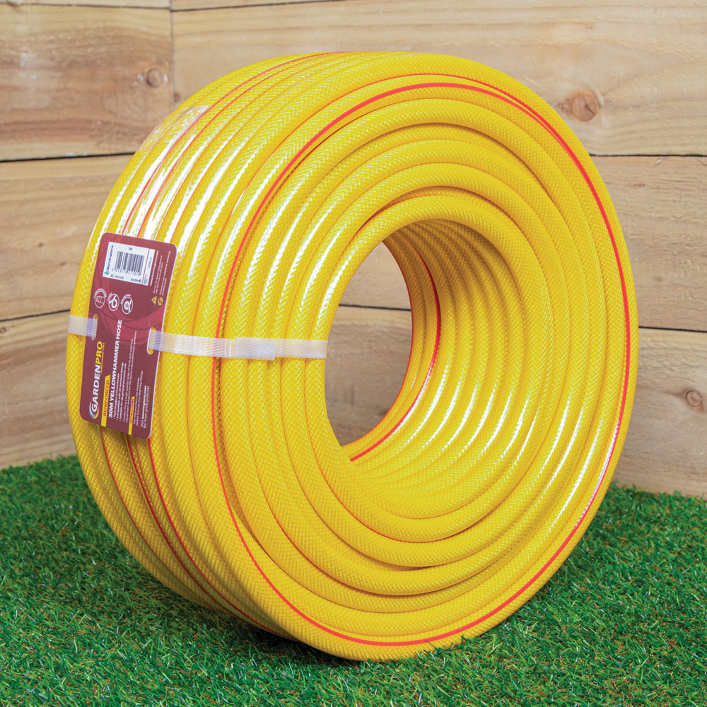 Samuel Alexander 15m Pro Gold Kink Resistant Reinforced Garden Hose Pipe Image 7