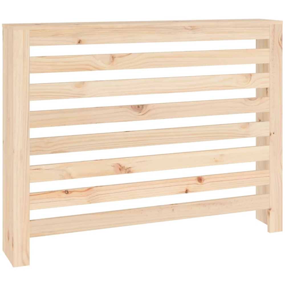 vidaXL Solid Pine Wood Radiator Cover 108.5 x 19 x 84cm Image 1