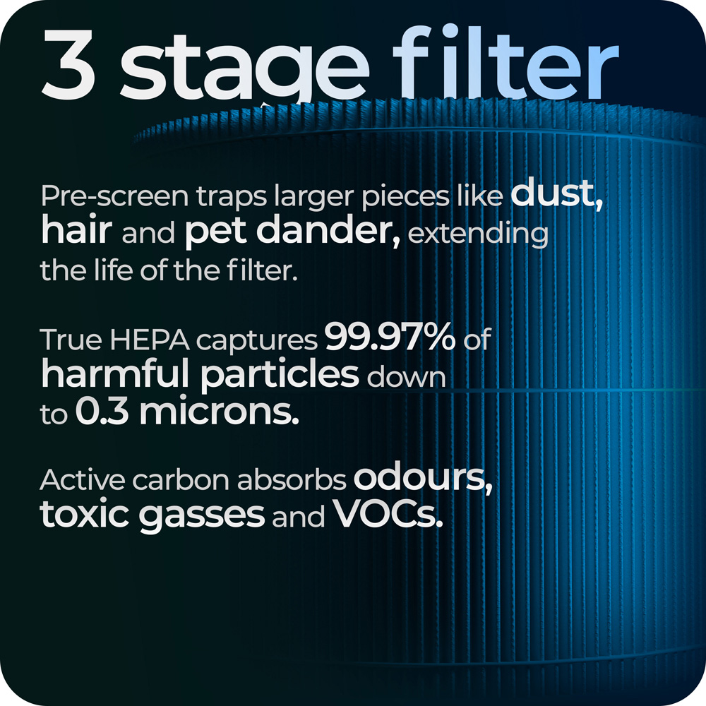 Avalla R-2200 Air Purifier with HEPA Filter Image 4