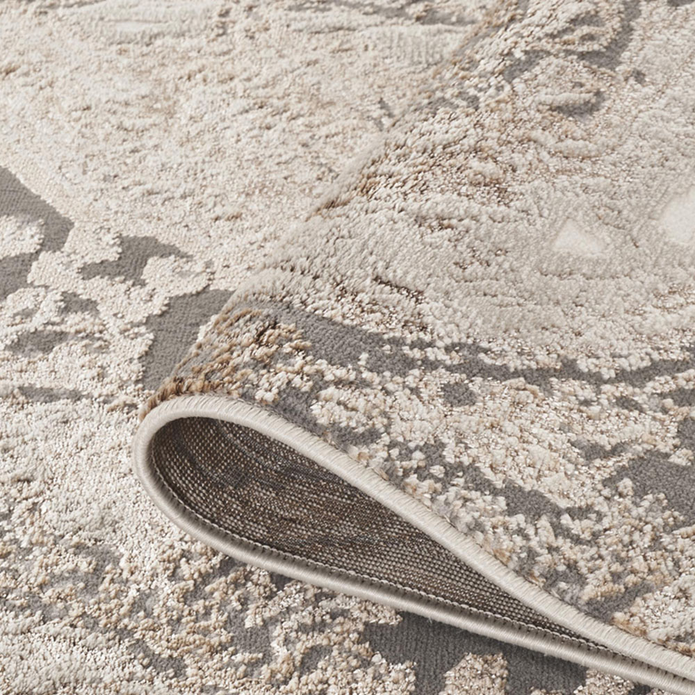 Desire Rugs Elysium Modern Abstract Action Metallic Astral Gold Rug 120 x 170cm Image 4