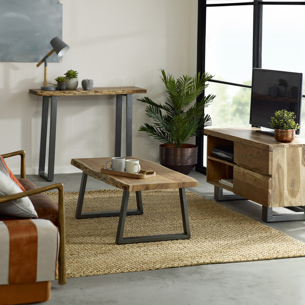 Brooklyn Barima Wooden Console Table Image 5