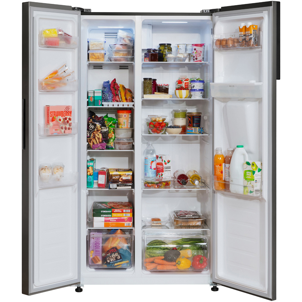 Russell Hobbs RH90AFF201DIWD Slimline American Fridge Freezer with Water Dispenser 439L Image 3