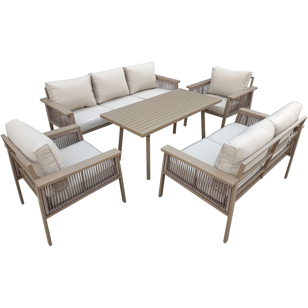 Furniture One 7 Seater Garden Lounge Set Image 5