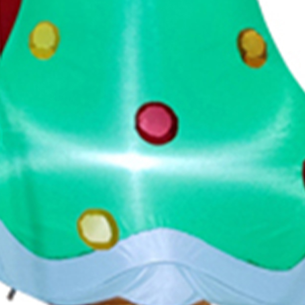 Living and Home Inflatable Archway with Gingerbread Man and Tree LED Christmas Decoration 8.9ft Image 7