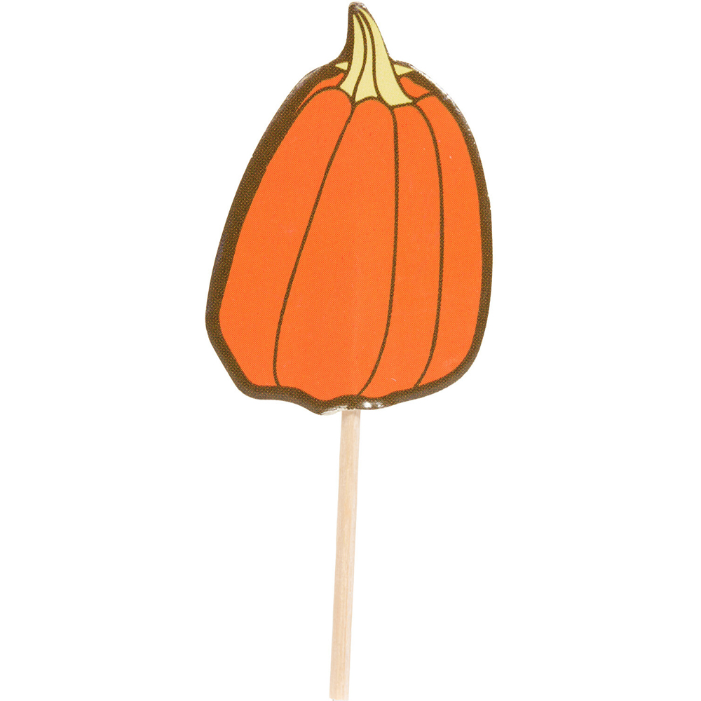 Pumpkin Cupcake Cases with Toppers Image 7