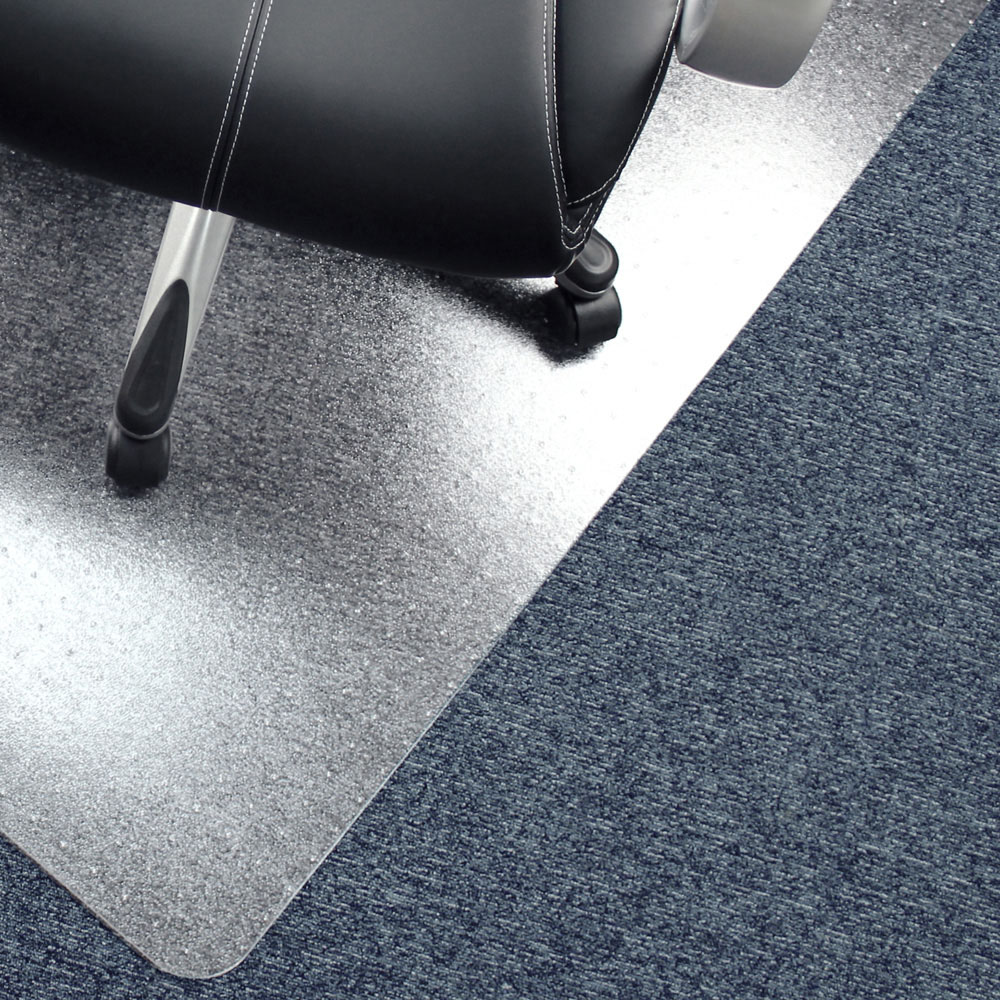 Floortex Advantagemat PVC Rectangular Chair Mat for Carpets up to 6mm 75 x 120cm Image 4