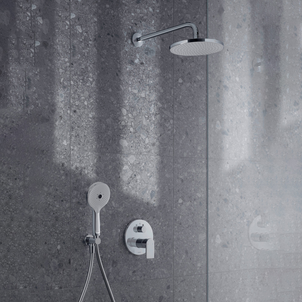 Duravit Chrome Shower Hose 1800mm Image 4