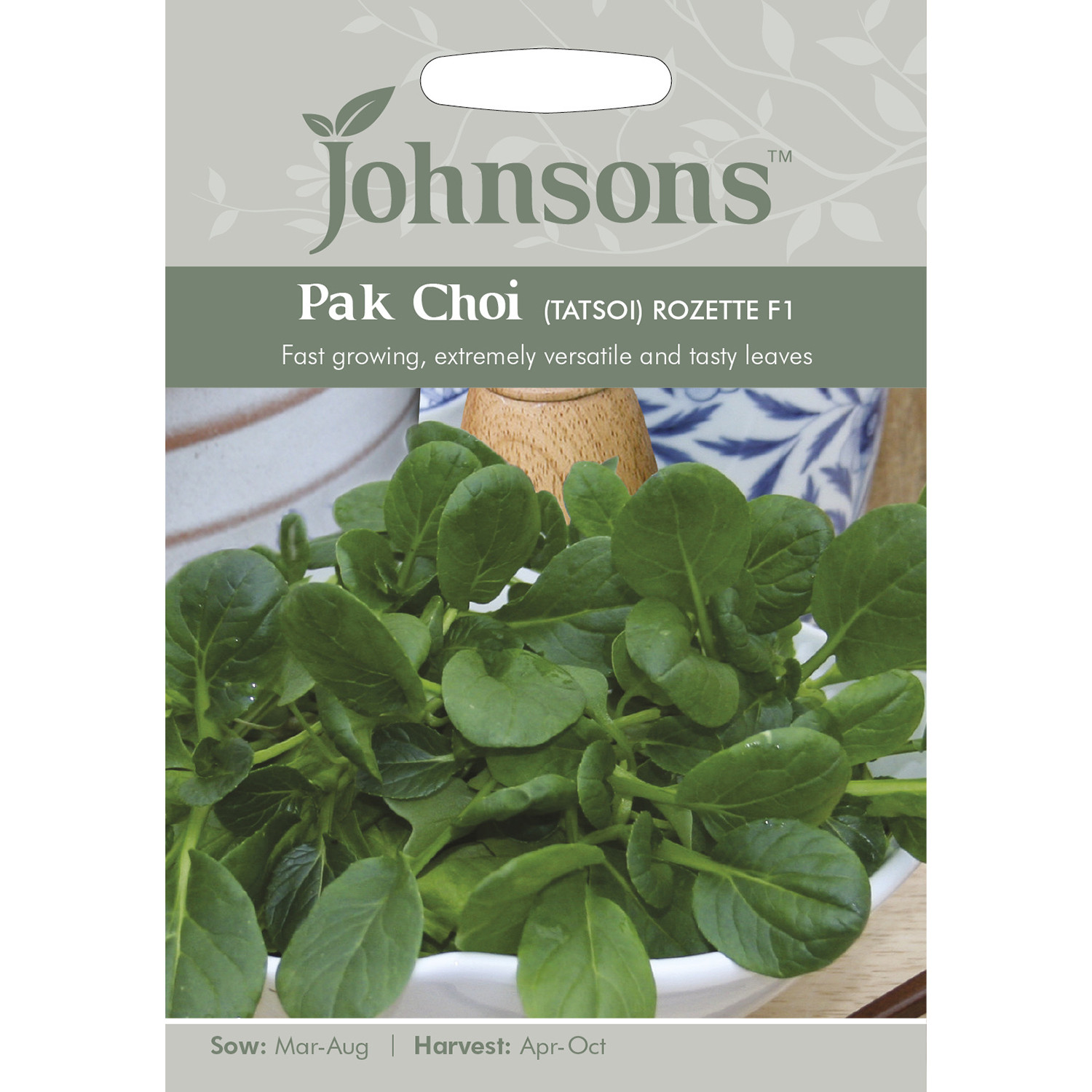 Johnsons Rozette F1 Tatsoi Pak Choi Seeds Image 2