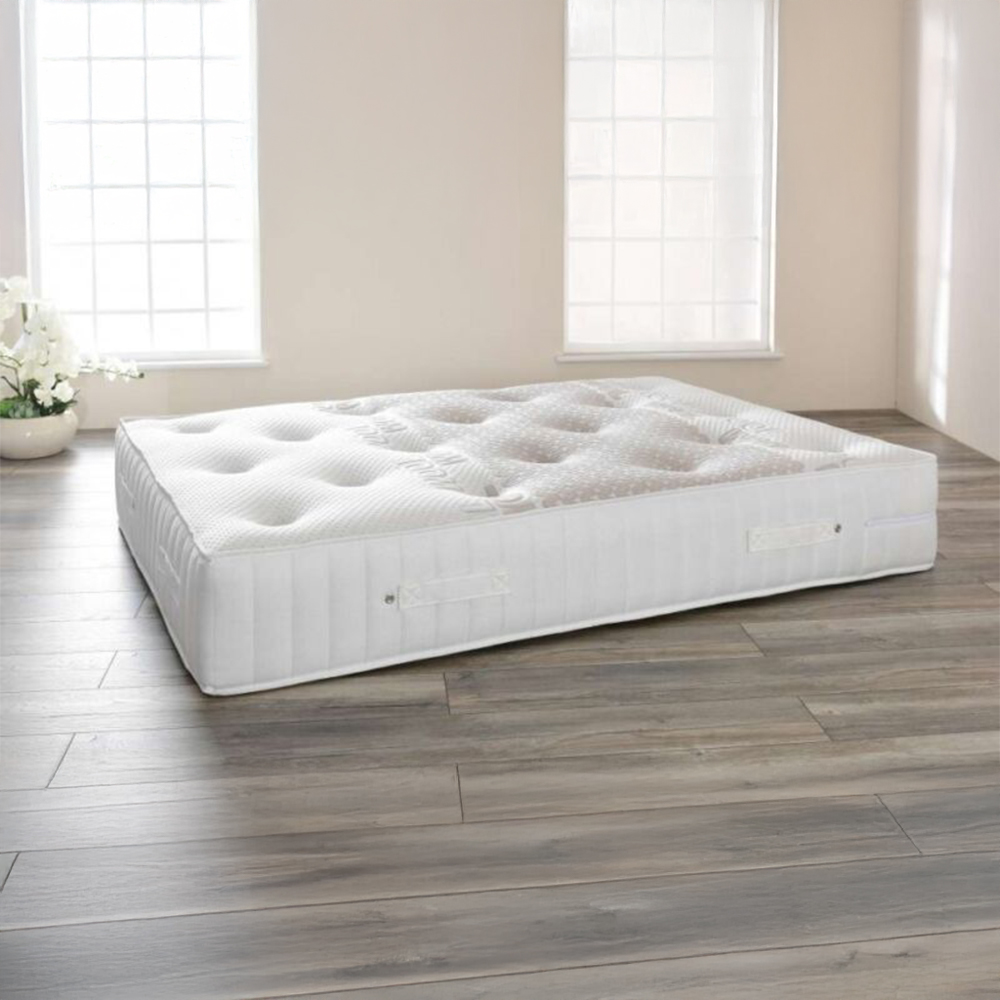 Comfy Living Double White Pocket Sprung Mattress Image 2