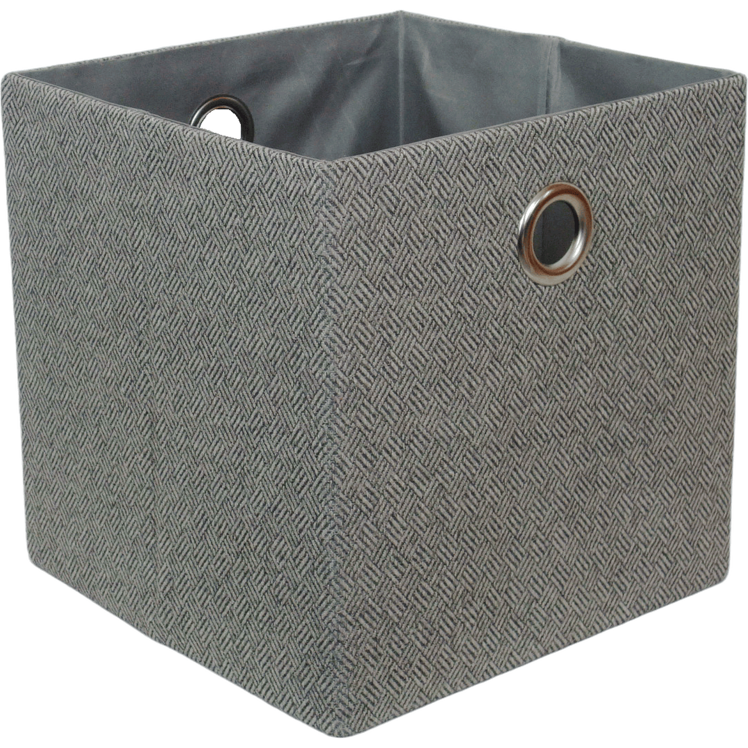 Horizontal Storage Cube Grey Image 2