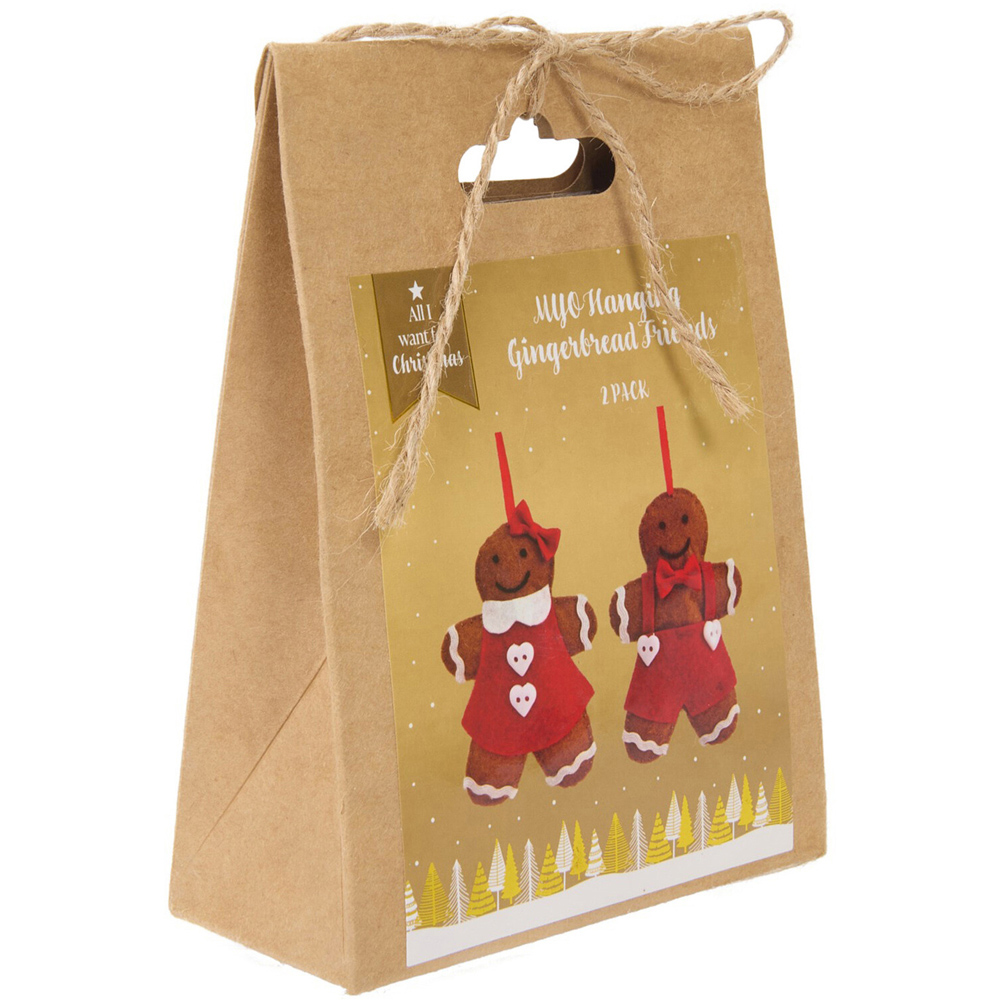 Make Your Own Hanging Gingerbread Friends Kit Image 6
