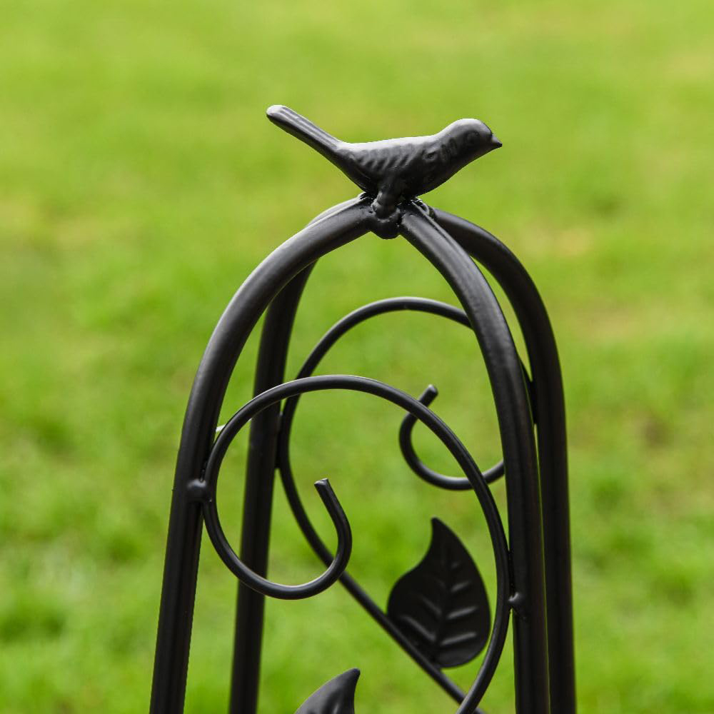 Garden Gear Metal Ornamental Bronze Obelisk Set of 2 Image 5