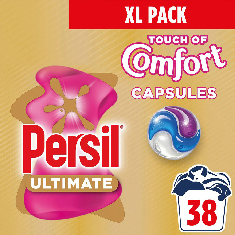 Persil Uplifting Fragrance Washing Capsules 38 Washes 5 Pack Image 4