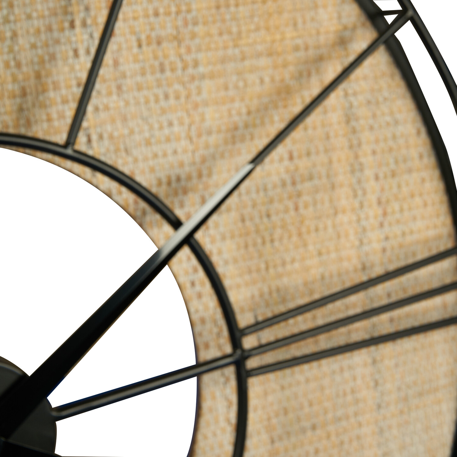 Neutral Natural Sanctuary Round Wall Clock 85cm Image 5