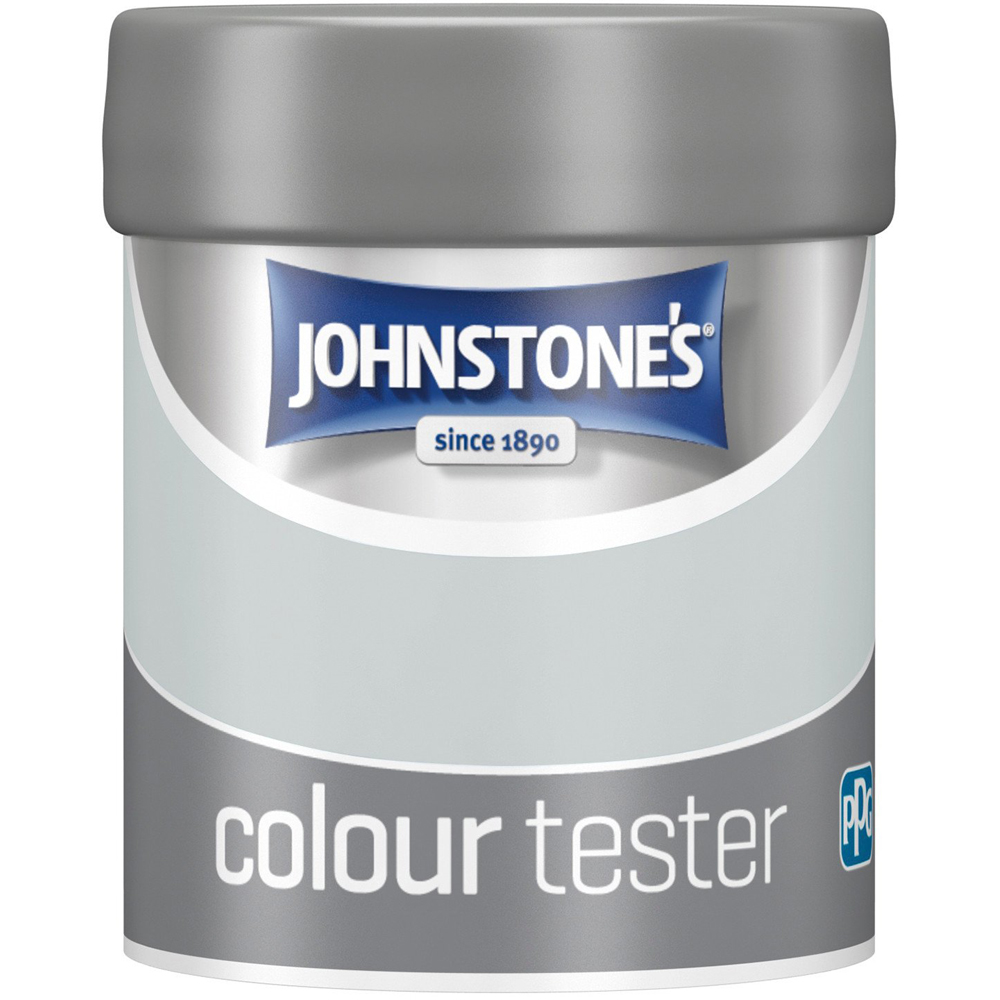 Johnstone's Frosted Silver Matt Emulsion Tester Pot 75ml Image