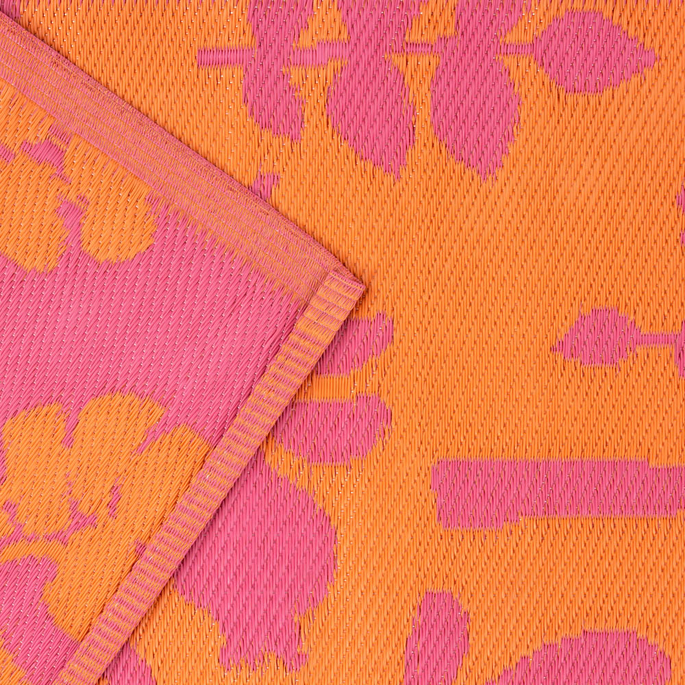 furn. Marula Orange Recycled Rug 120 x 180cm Image 4
