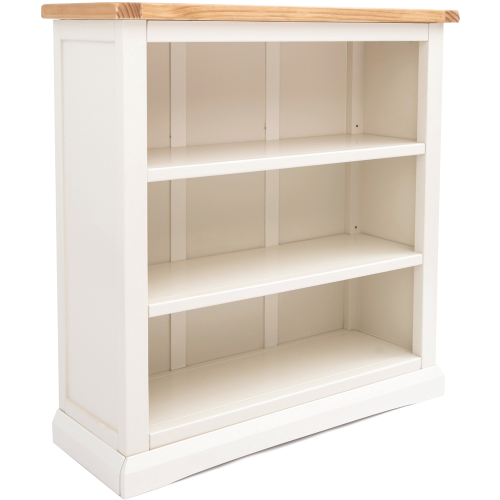 Castelli 3 Shelf Off White Bookcase Image 3