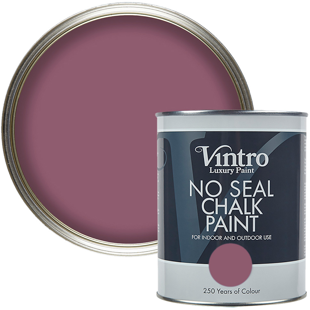 Vintro Paint Old Mauve No Seal Chalk Paint 1L Image 1