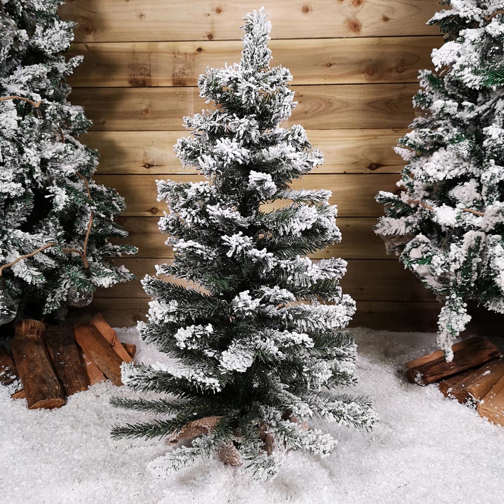 Samuel Alexander Imperial Artificial Snowy Mini Christmas Tree 90cm Image 6