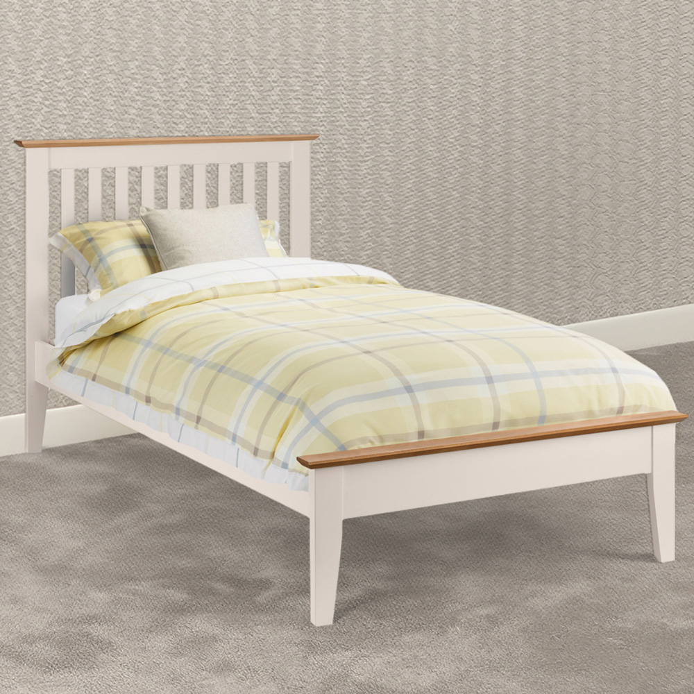 Julian Bowen Salerno Single Two Tone Shaker Bed Image 1