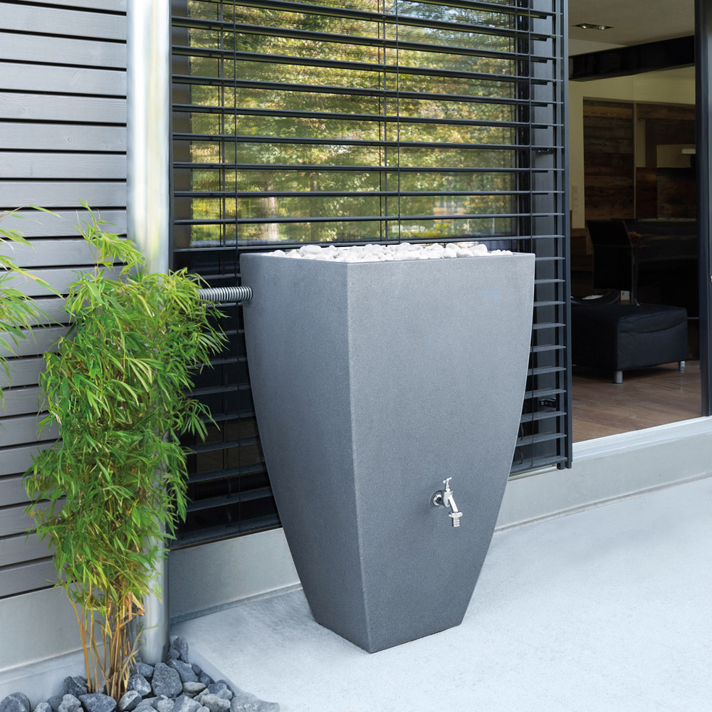 Charles Bentley Modena 100L Grey Water Butt Image 2