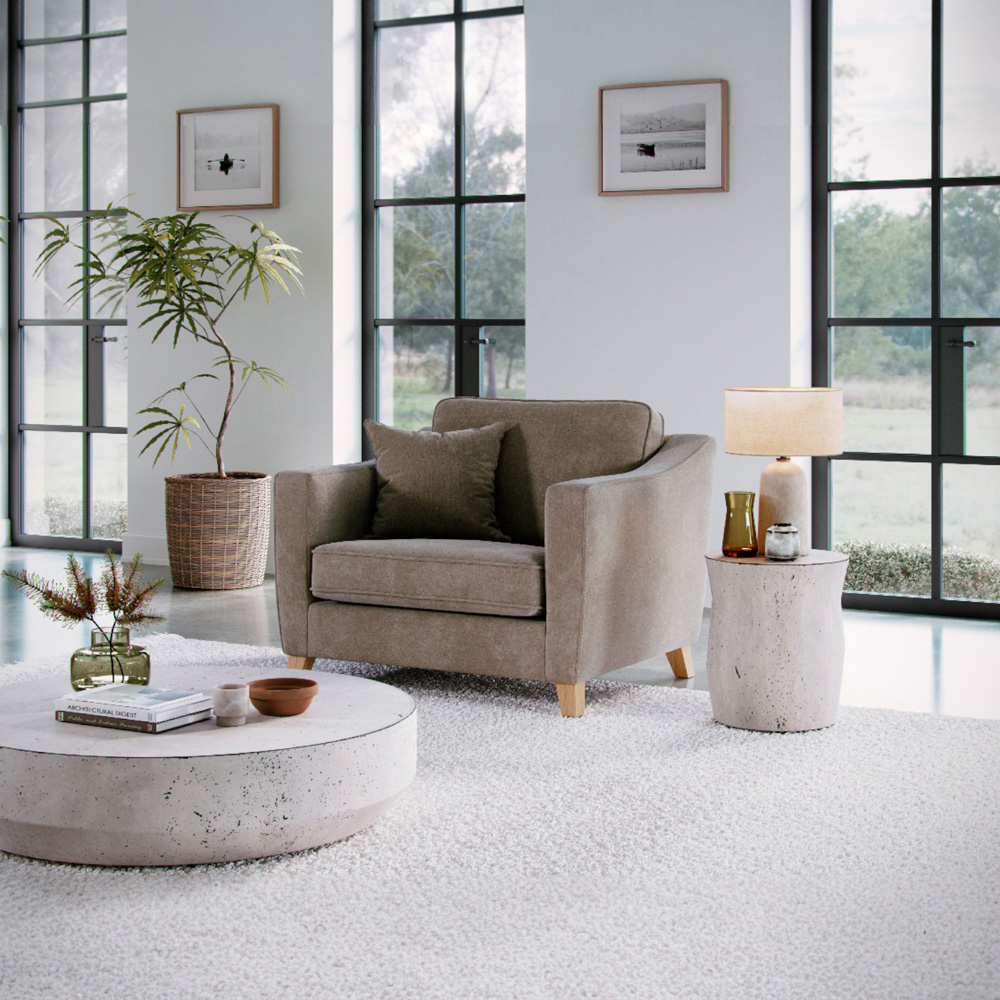 Marlon City Fossil Snuggle Chair Image 6