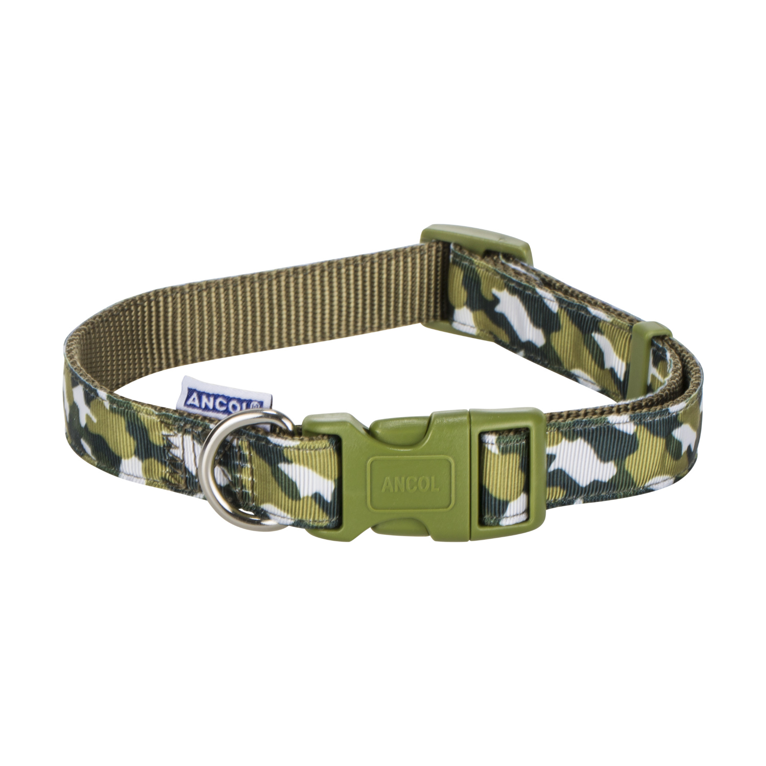 Ancol Combat Collar - Green / 20 - 30 cm Image