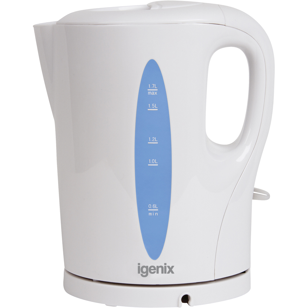 Igenix IGPK29 White Steam Iron 2 Slice Toaster and 1.7L Kettle Set Image 2