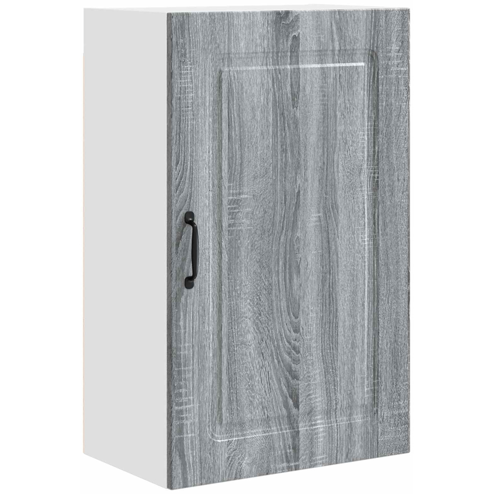 vidaXL Kalmar Single Door Grey Sonoma Wall Kitchen Cabinet Image 2