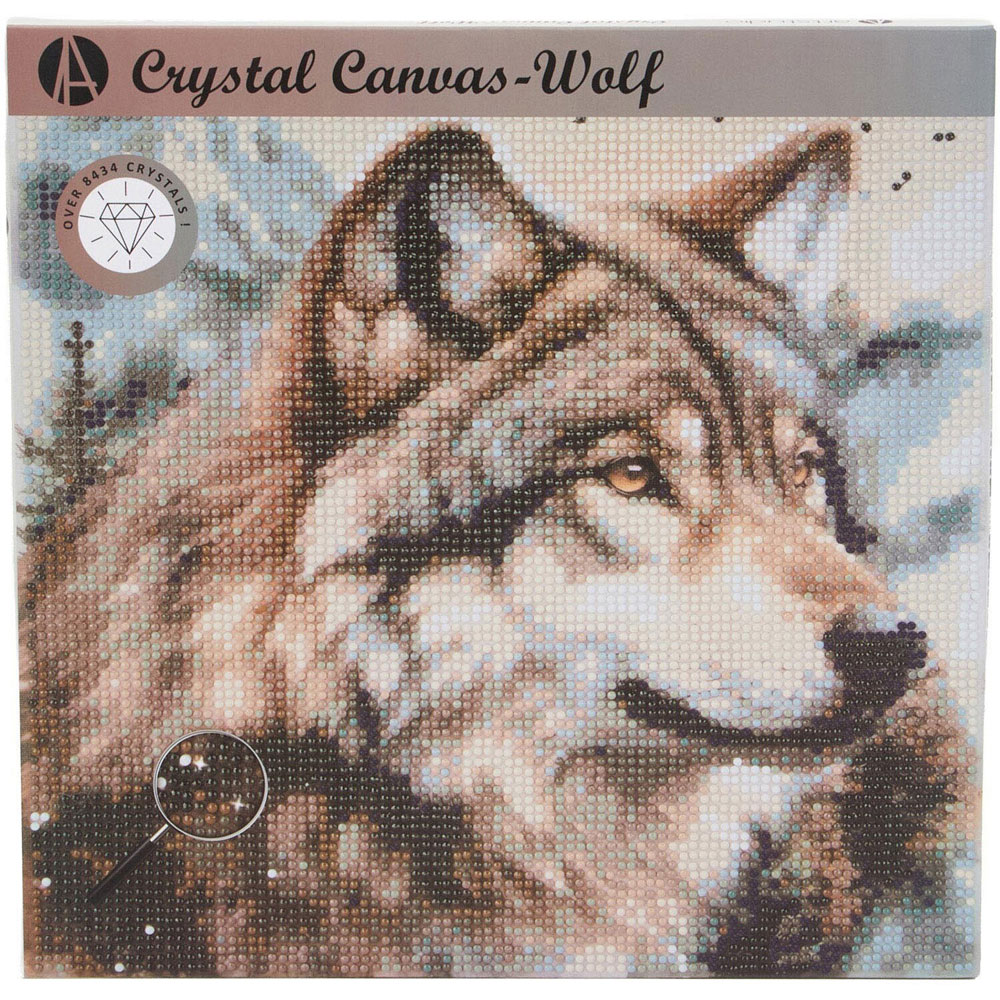 Crystal Canvas White Tiger or Wolf Kit Image 2