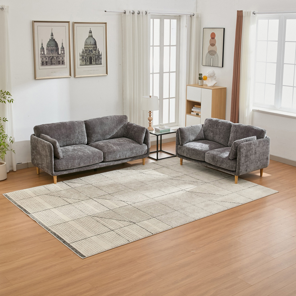 Furniture One 5 Seater Luxury Mid Century Sofa Set Image 7