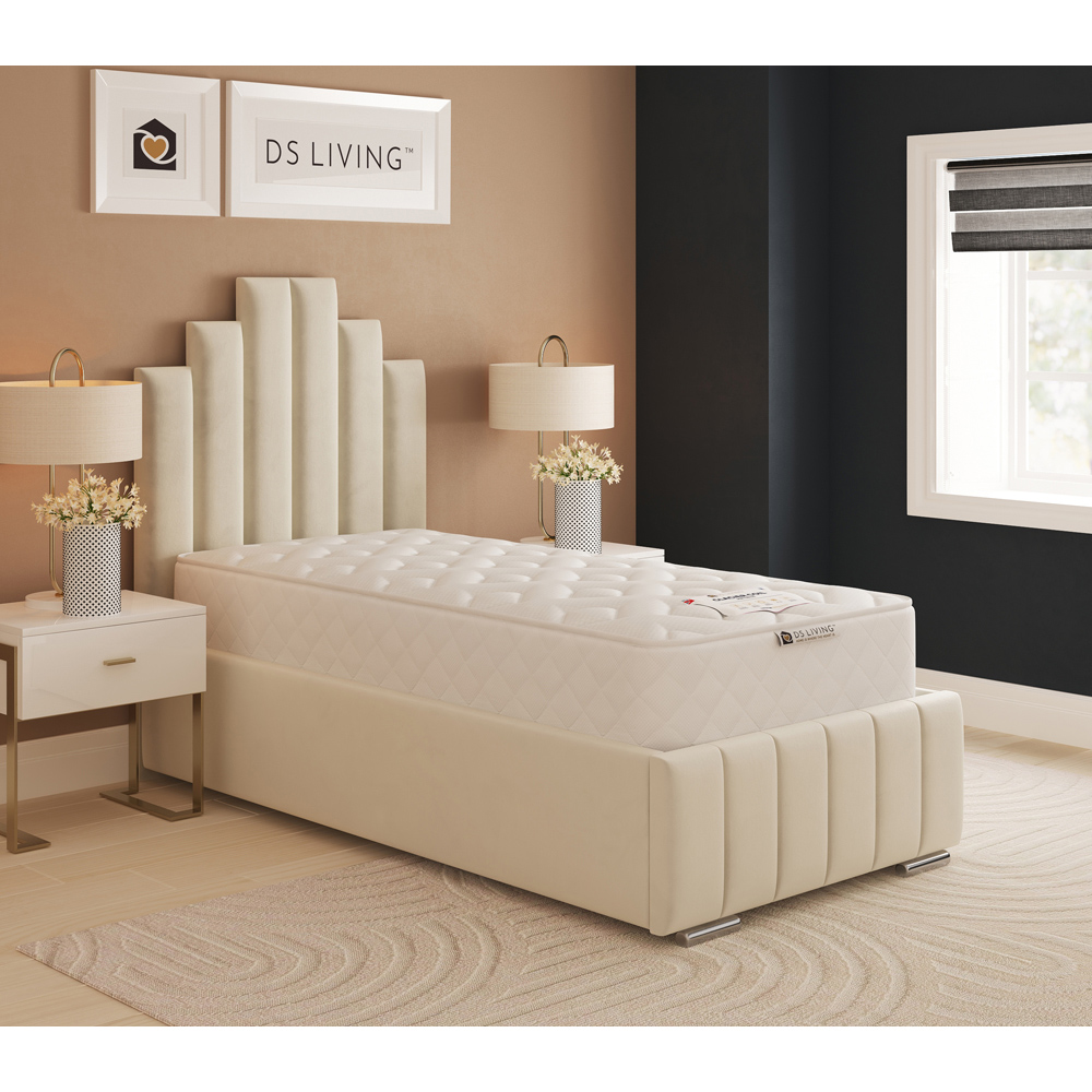 DS Living Glacier Nightfall Single Gel Enhanced Bonnell Spring Mattress Image 2