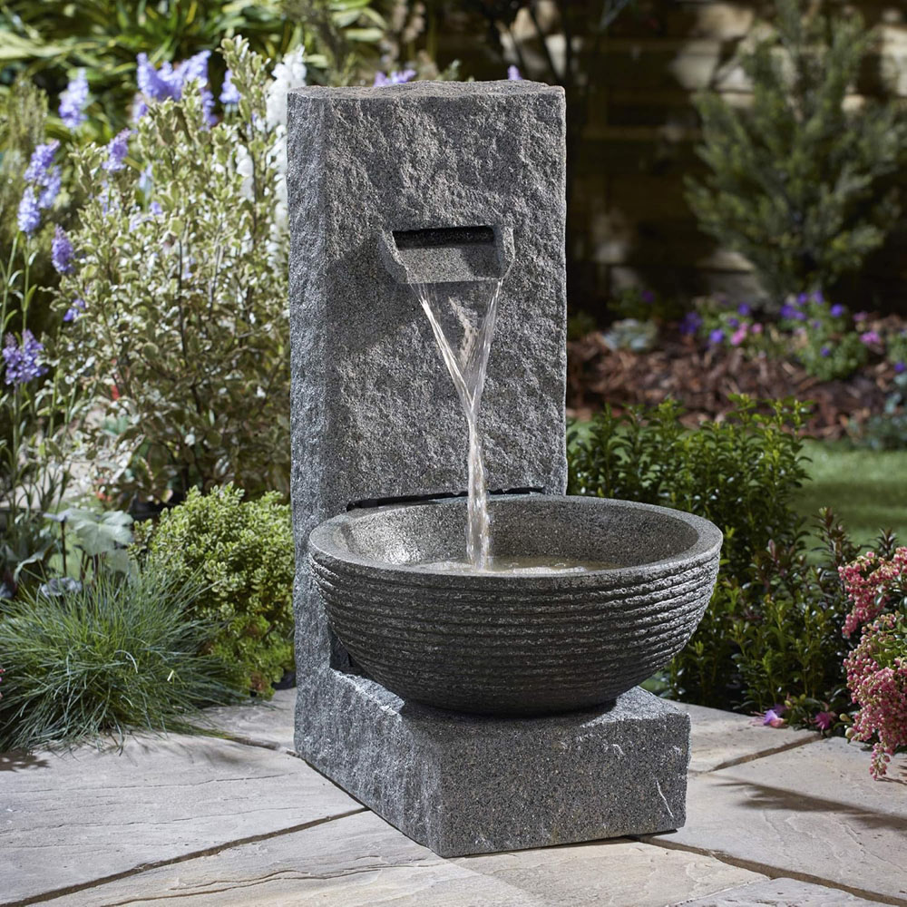Garden Gear Serenity Cascading Water Bowl Water Feature Image 2